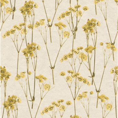 Sárga Virág Vlies Tapéta 