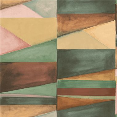 Színes Geometrikus Vinyl Tapéta 