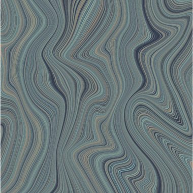 Türkiz Geometrikus Vinyl Tapéta 