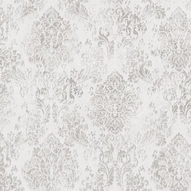 Fehér Klasszikus Vinyl Tapéta 