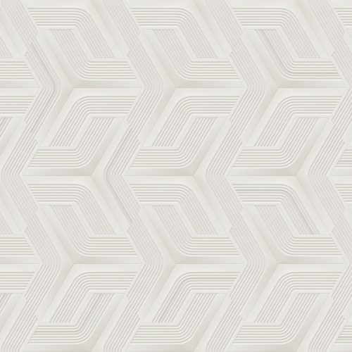 Fehér olasz vinyl Lamborghini tapéta férfias geometrikus mintával