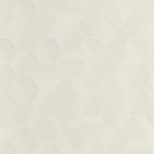 Fehér geometrikus hatszög - hexagon mintázatú vinyl Lamborghini tapéta 