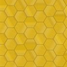 Sárga geometrikus hatszög - hexagon mintázatú vinyl Lamborghini tapéta 