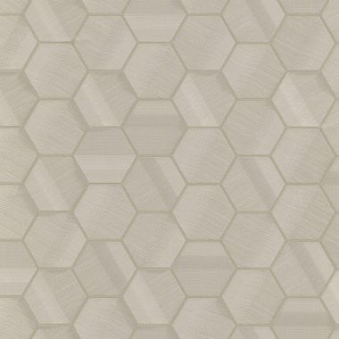   Krém geometrikus hatszög - hexagon mintázatú vinyl Lamborghini tapéta 