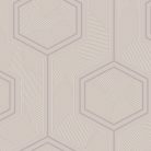 Szürke és ezüst geometriai modern - hatszög (hexagon) mintás Lamborghini tapéta