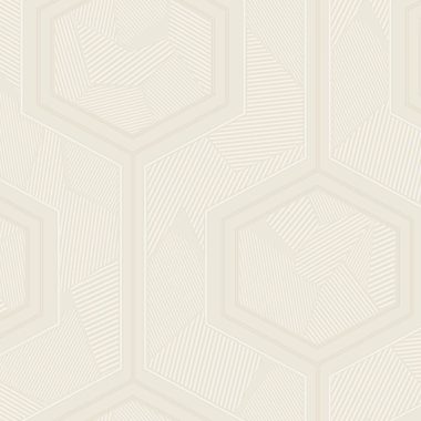   Fehér alapon krém geometriai modern - hatszög (hexagon) mintás Lamborghini tapéta