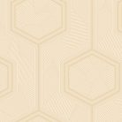Bézs geometriai modern - hatszög (hexagon) mintás Lamborghini tapéta 