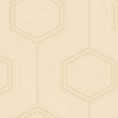   Bézs geometriai modern - hatszög (hexagon) mintás Lamborghini tapéta 