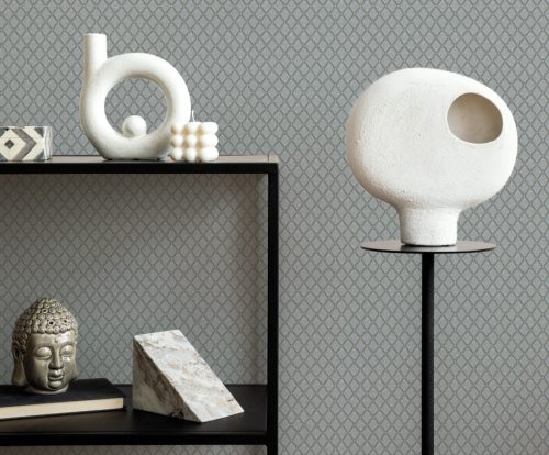 Szürke Klasszikus Vinyl Tapéta 