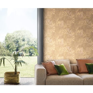 Szürke Naturál Vinyl Trussardi Tapéta 