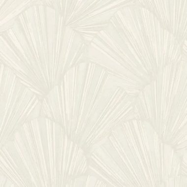    Ezüst-s fehér kagylóhéj mintás csillámos strukturált vinyl tapéta