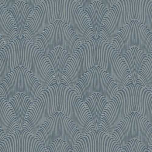 Kék Geometrikus Vinyl Tapéta 