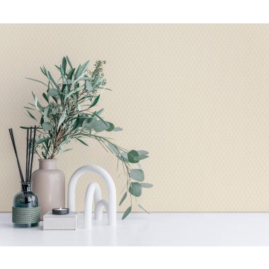 Szürke Geometrikus Vinyl Tapéta 