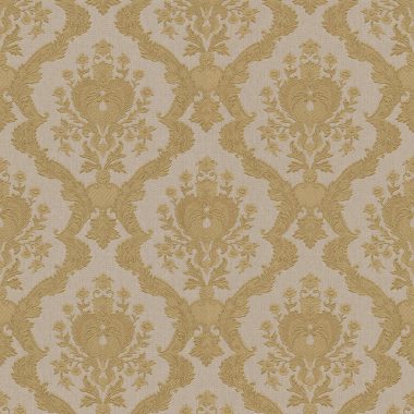 Barna Barokk Vinyl Tapéta 