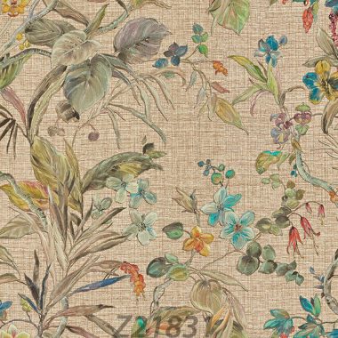 Színes Virág Vinyl Trussardi Tapéta 