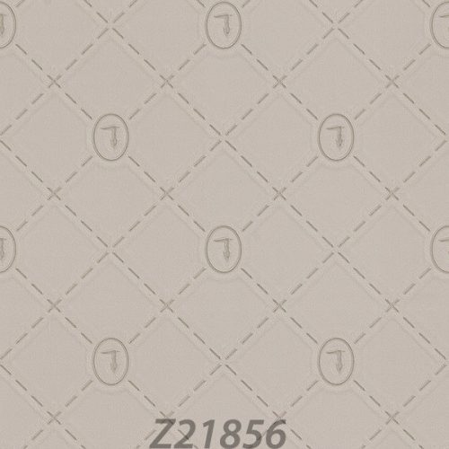 Bézs Geometrikus Vinyl Trussardi Tapéta 