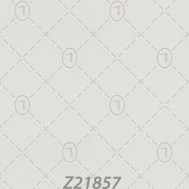 Fehér Geometrikus Vinyl Trussardi Tapéta 