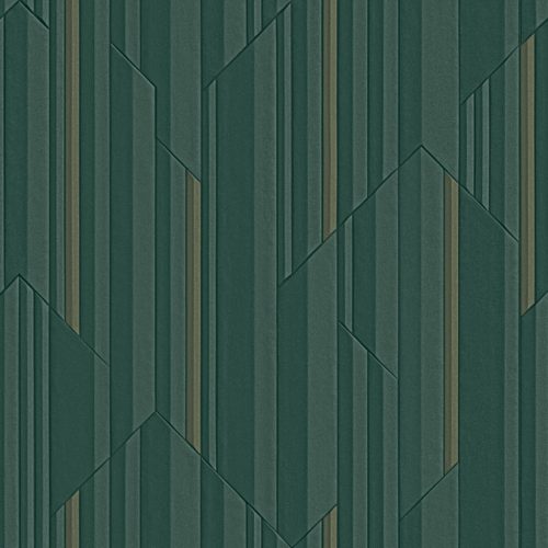 Zöld Geometrikus Vinyl Elie Saab Tapéta 