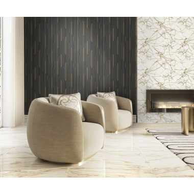 Zöld Geometrikus Vinyl Elie Saab Tapéta 