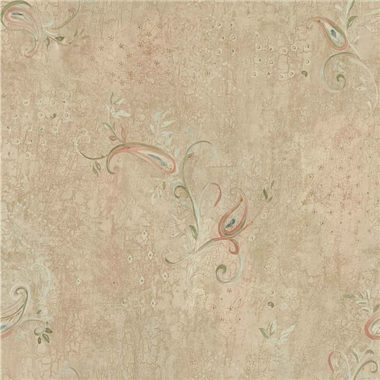 Zöld Virág Vinyl Tapéta 