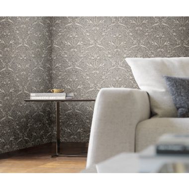 Fehér Barokk Vinyl Trussardi Tapéta 