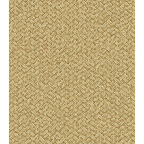 Rattan chevron szőttes tapéta matt homok színben
