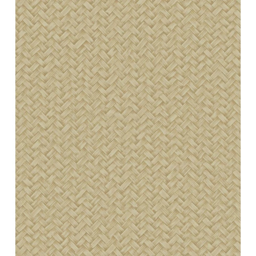 Rattan chevron szőttes tapéta matt drapp színben