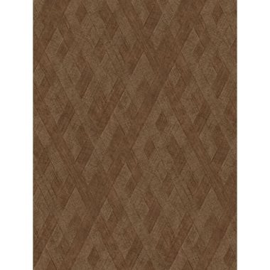   Szövetpánt mintás,  geometrikus fahéjszínű enyhén bronzos fényű mosható tapéta