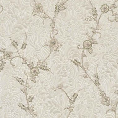 Szürke Virág Vinyl Elie Saab Tapéta 