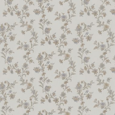 Bézs Virág Vinyl Tapéta 