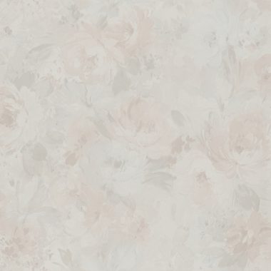 Bézs Virág Vinyl Tapéta 