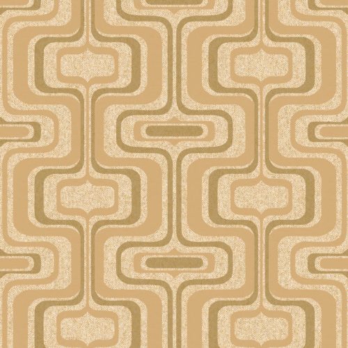 Zöld Geometrikus Vinyl Tapéta 