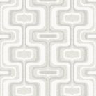 Szürke Geometrikus Vinyl Tapéta 