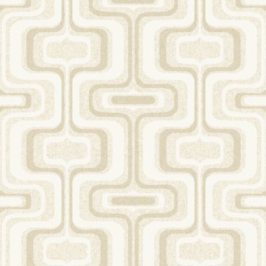 Bézs Geometrikus Vinyl Tapéta 