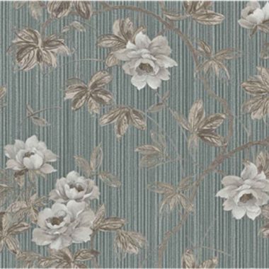 Kék Virág Vinyl Tapéta 