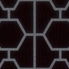 Fekete Geometrikus Vinyl Philipp Plein Tapéta 