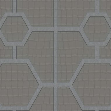 Szürke Geometrikus Vinyl Philipp Plein Tapéta 