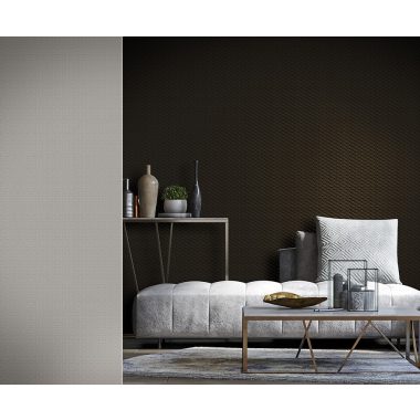 Szürke Geometrikus Vinyl Philipp Plein Tapéta 