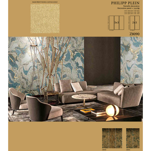 Vinyl Philipp Plein Panel 