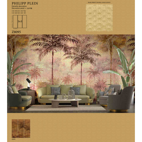 Vinyl Philipp Plein Panel 