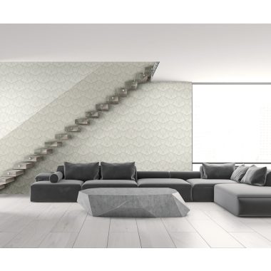 Bézs Geometrikus Vinyl Lamborghini Tapéta 