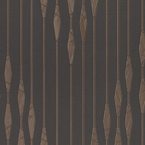Barna Geometrikus Vinyl Lamborghini Tapéta 