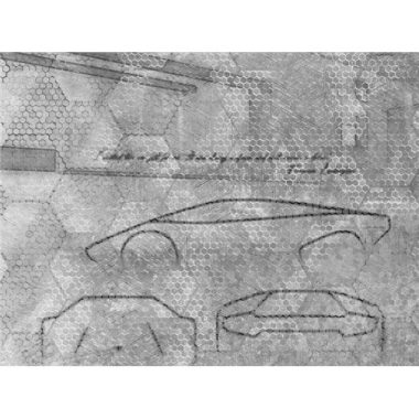 Vinyl Lamborghini Panel 