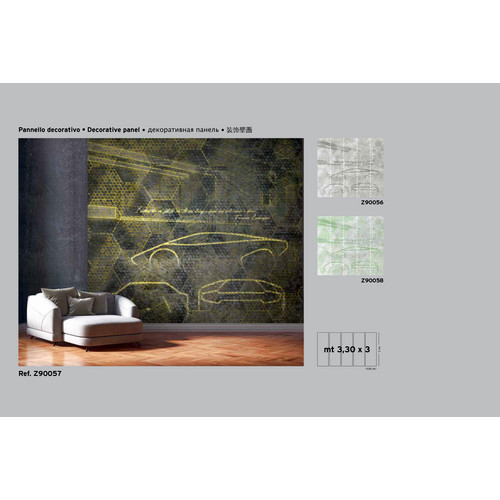 Vinyl Lamborghini Panel 